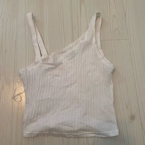 White crop top